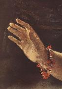 REMBRANDT Harmenszoon van Rijn Danae (detail) sry painting